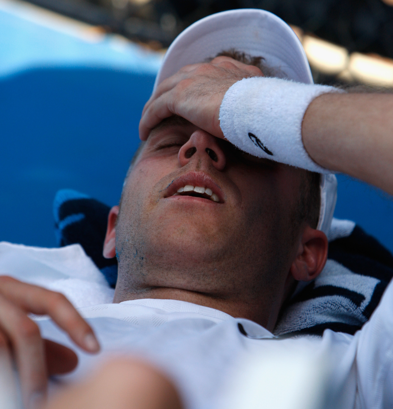 Illustration for article titled Players Are Fainting, Puking, And Hallucinating At The Australian Open